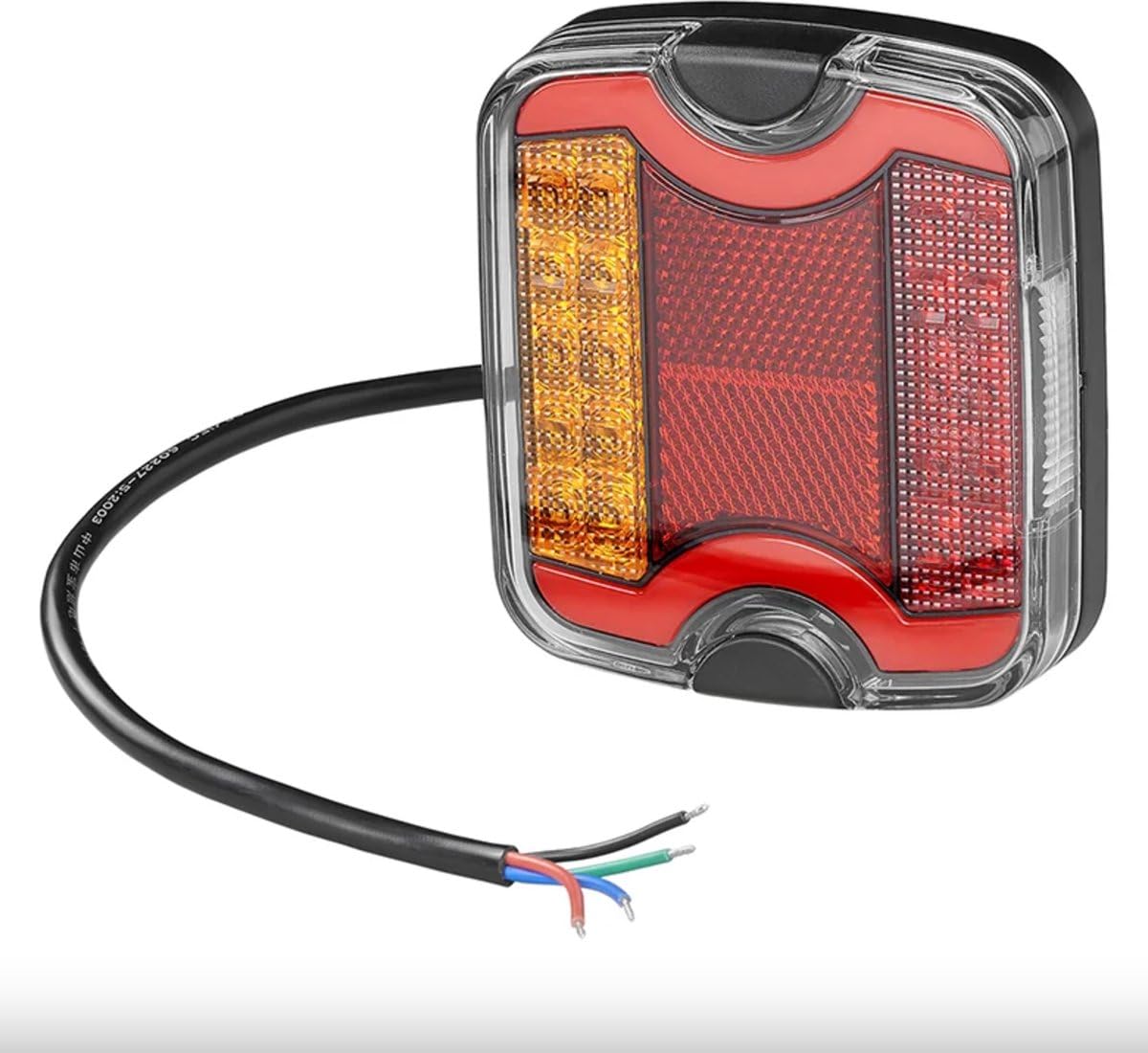 ProPlus Tylne światło lewe 4-funkcyjne, 105 x 95 mm, LED + GLOW, tylne światło przyczepy