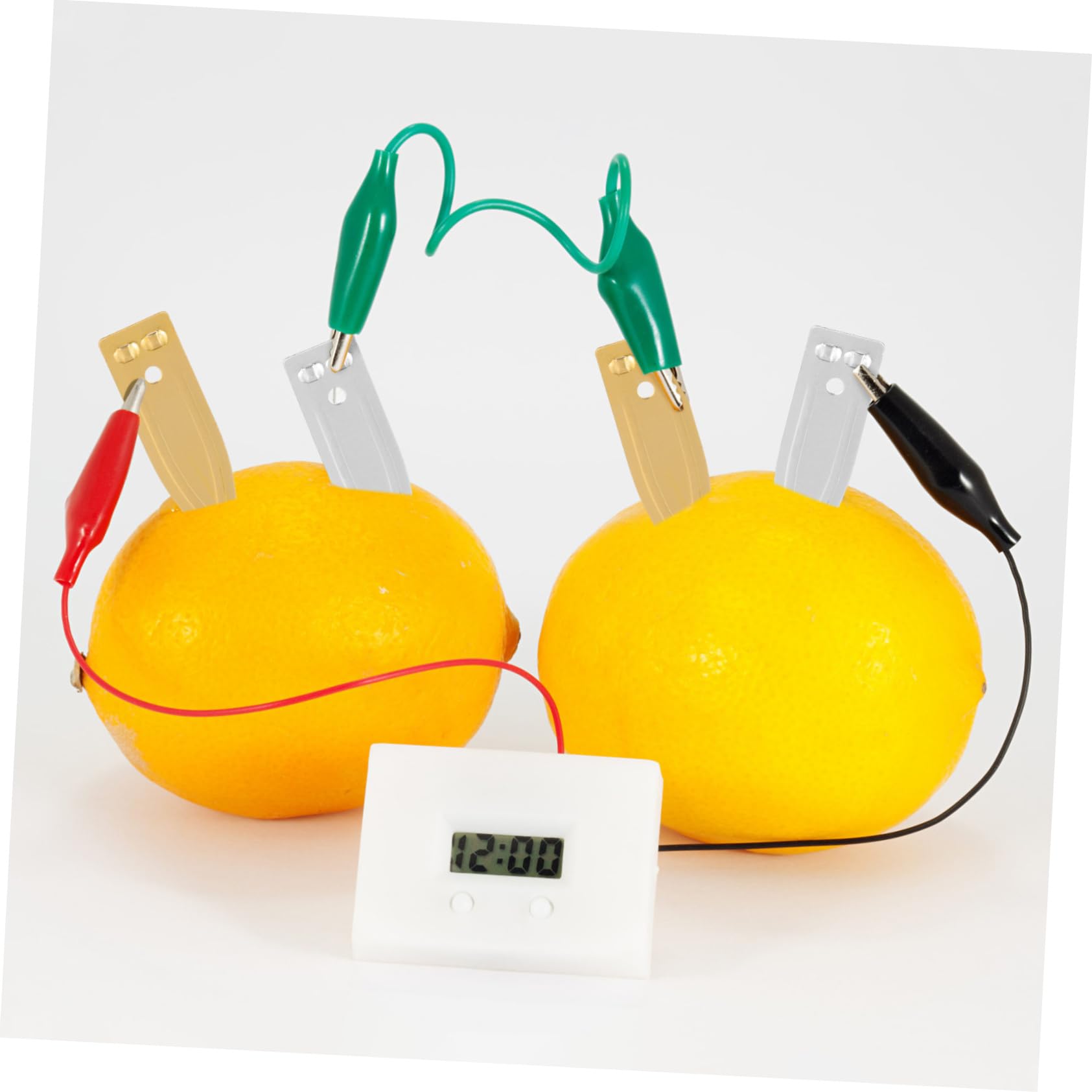 Kit Esperimento Batteria Alla Frutta - 15 Fogli Di Rame E 15 Di Zinco, Per Elettrodi, Didattica Scientifica - Foto 7