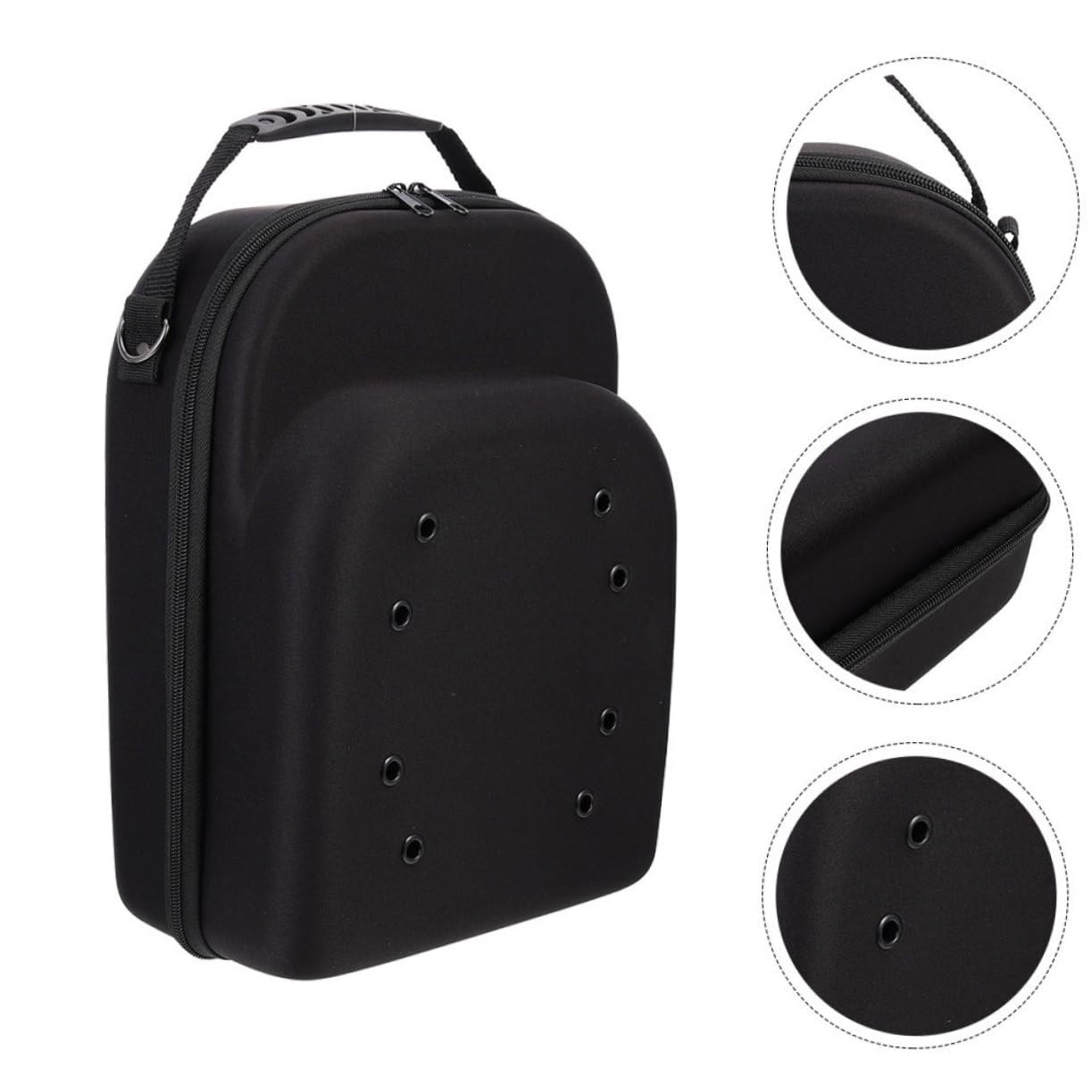 2piezas Bolsa Para Guardar Gorras De Béisbol Estuche De Viaje Para Sombreros Caja De Transporte Para Gorras Organizador Para Guardar Estuche De Eva Para Sombreros Caja Protectora