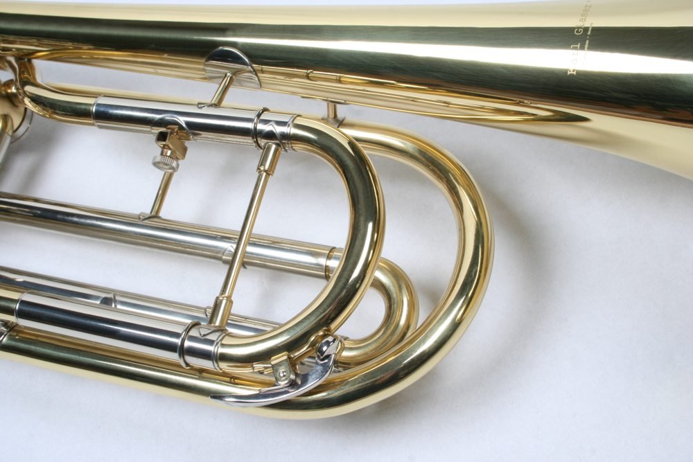 Bass Trompette, Trompette basse + Embouchure + Étui, Neuf