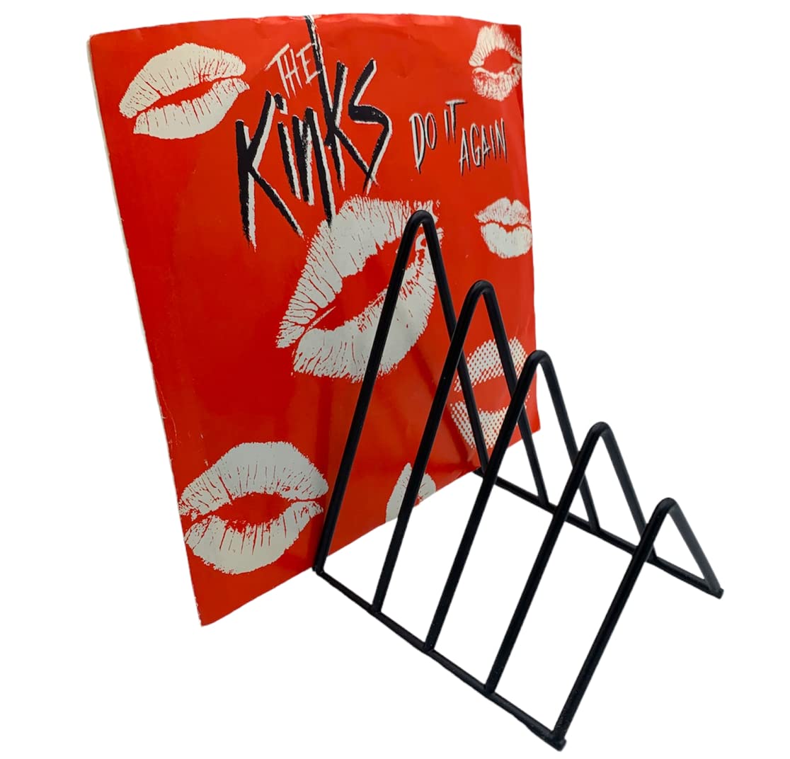 Schallplattenständer Aus Holz - Vinyl Regal 37x27x24cm | Für Bis Zu 60 Platten