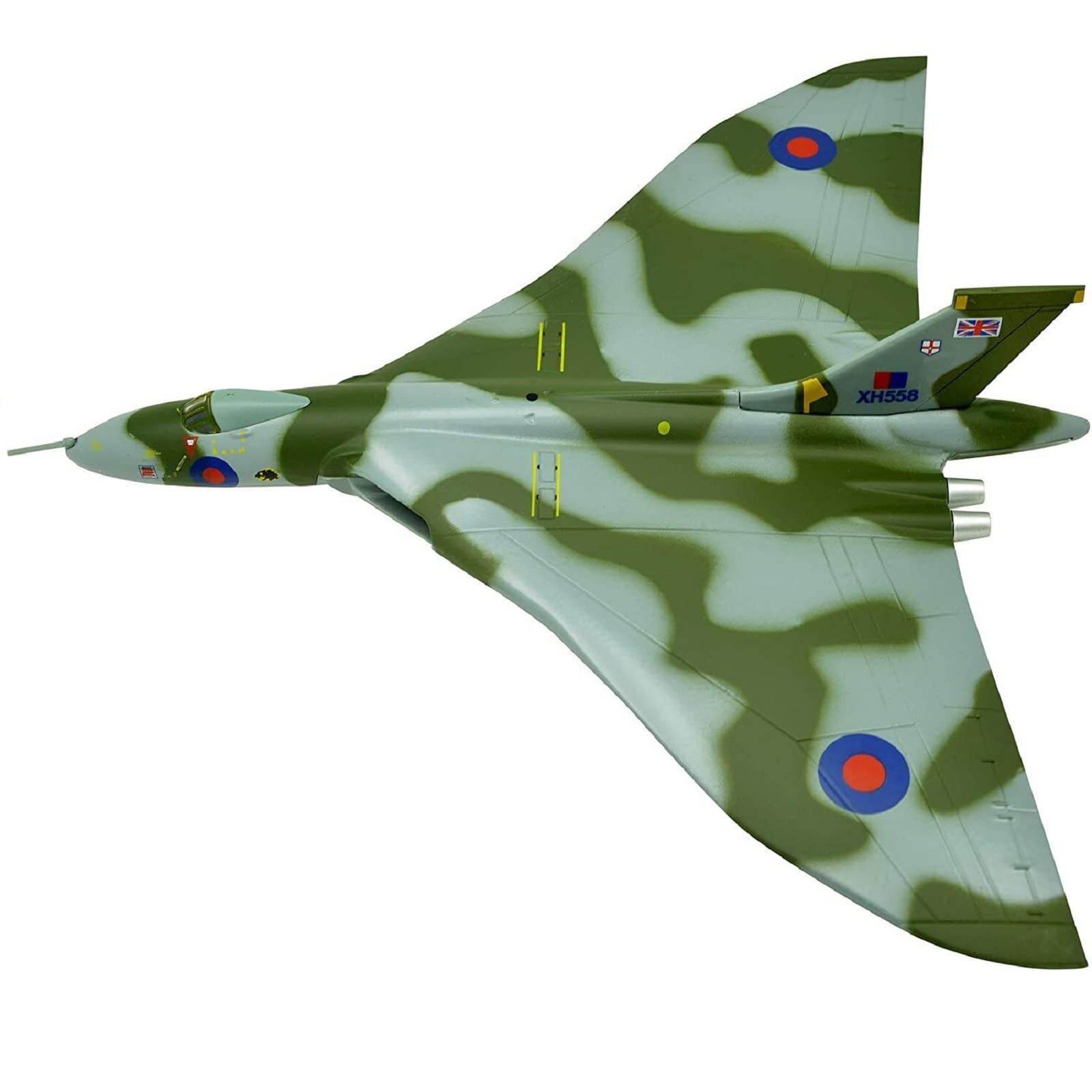 TECKEEN 1/144 Scale Avro Vulcan Bomber Aircraft Model Alloy Model Diecast Plane Model for Collection
