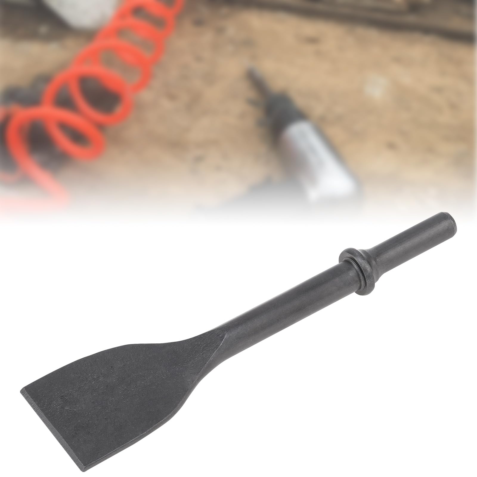 ChgImposs Punta a scalpello pneumatica, larga 40 mm, scalpello pneumatico per calcestruzzo, per rimozione di piastrelle e malta