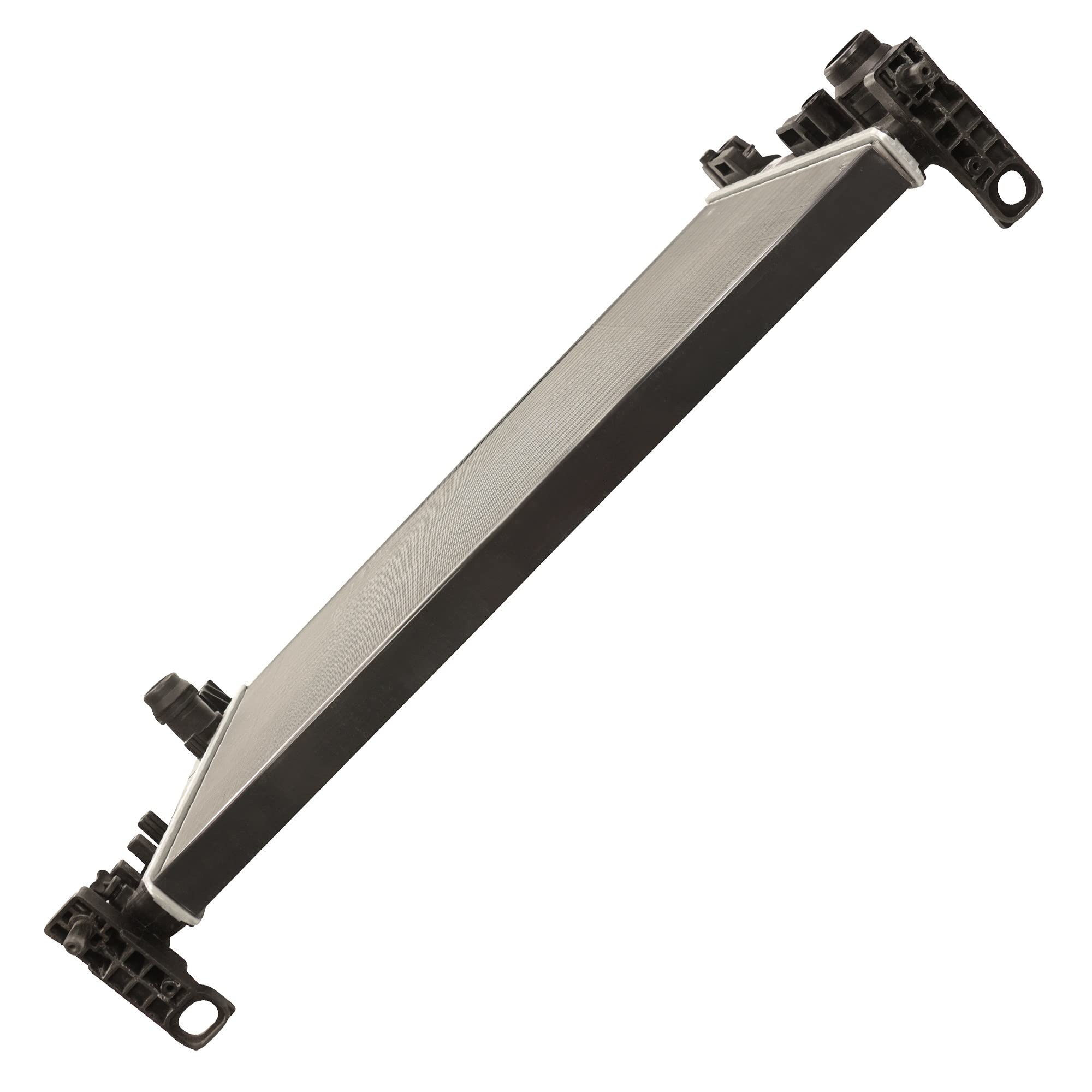 1x Radiatore acqua motore con accessori | Compatibile con: ABARTH GRANDE PUNTO, PUNTO, PUNTO EVO, ALFA ROMEO MITO, FIAT BRAVO II, DOBLO Bus, DOBLO Cargo