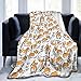 FENTINAYA Cute Cutie Corgis Nursery Coperte Soffice Peluche Coperta per Le Coccole Letto per Dormire Divano Ufficio Inverno Primavera 80X60 Pollici per Adulti, Bambini, Ragazzi