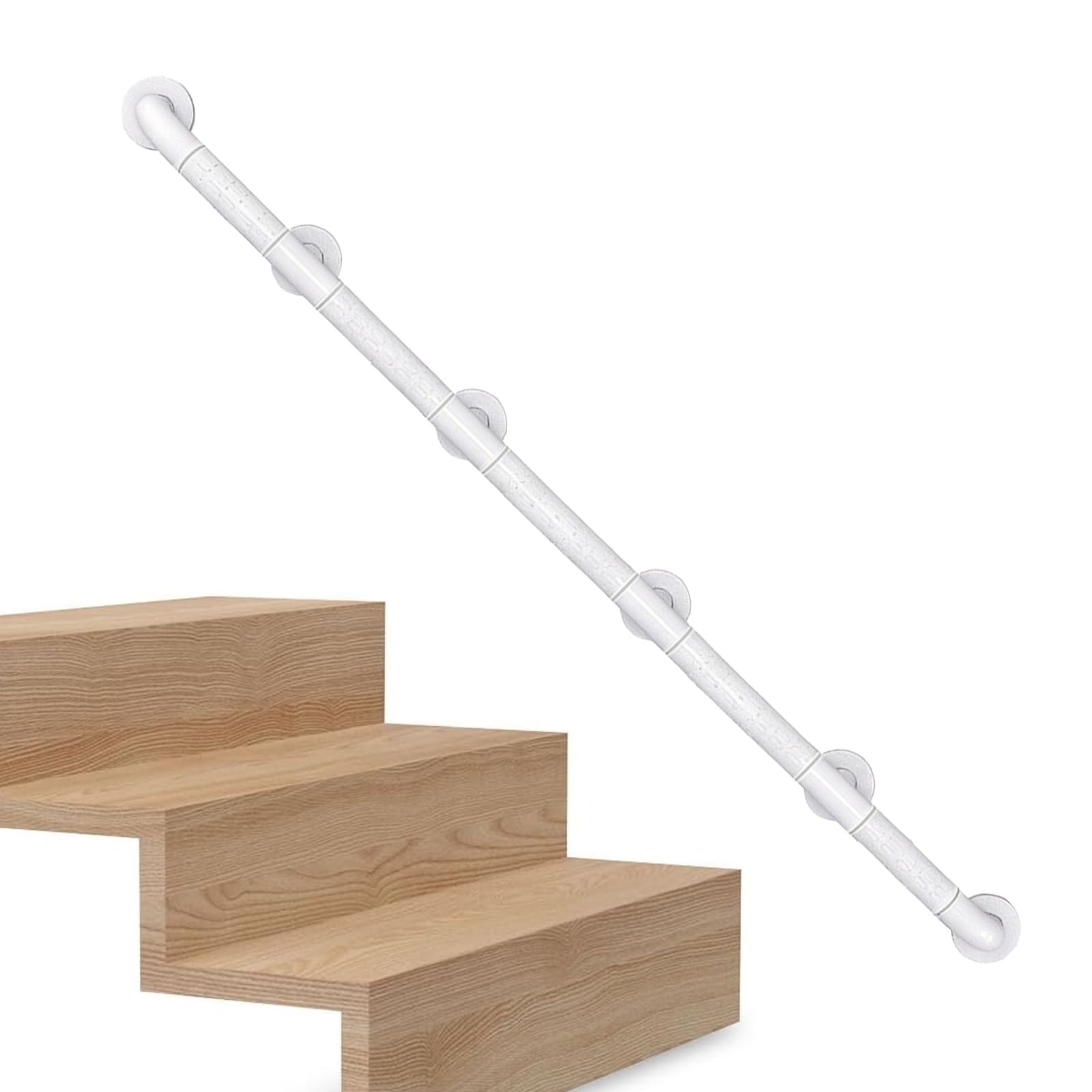 Rampe d'escalier industrielle antidérapante pour sécuriser vos marches