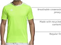 Vista 41 de adidas Pantalón corto Hombre ENTRADA 18 JSY Rojo y blanco (Power Red/White)