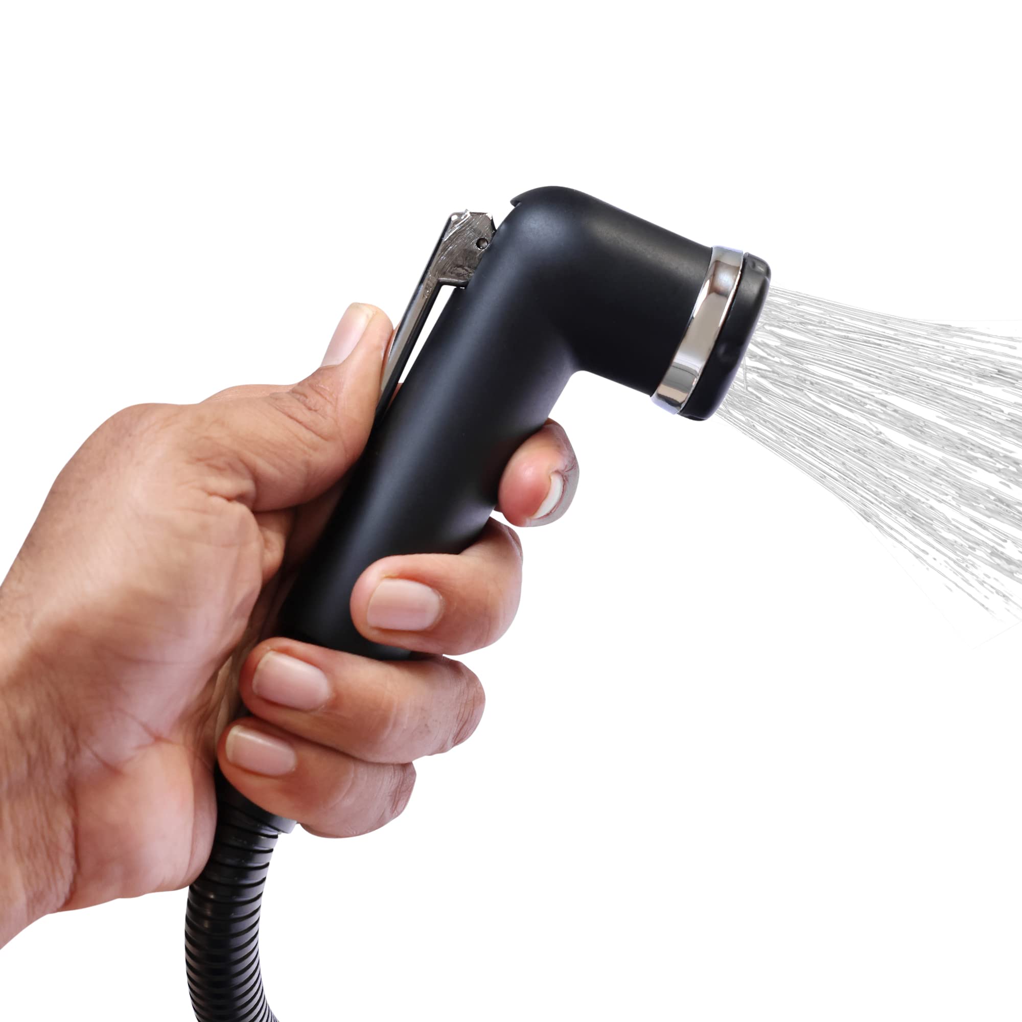 See full amazon price history chart for KIOSK Heavy Duty ABS Health Faucet for Bathroom with Stainless Steel 304 Grade 1.30 Meter Flexible Hose Pipe and Wall Hook, Jet Spray for Toilet Easy Grip Design (Black, Pack of 1) KIOSK Heavy Duty ABS Health Faucet for Bathroom with Stainless Steel 304 Grade 1.30 Meter Flexible Hose Pipe and Wall Hook, Jet Spray for Toilet Easy Grip Design (Black, Pack of 1) (B0BTX71CPC) Amazon Price History, Amazon Price Tracker