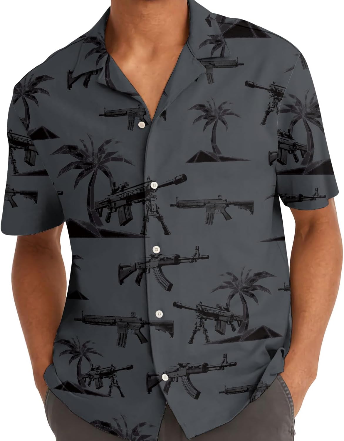 Funny Hawaiian Shirts for Men Vintage Patterns Mens Hawaiian Shirts Men's Casual Short Sleeve Button Down Shirt Men