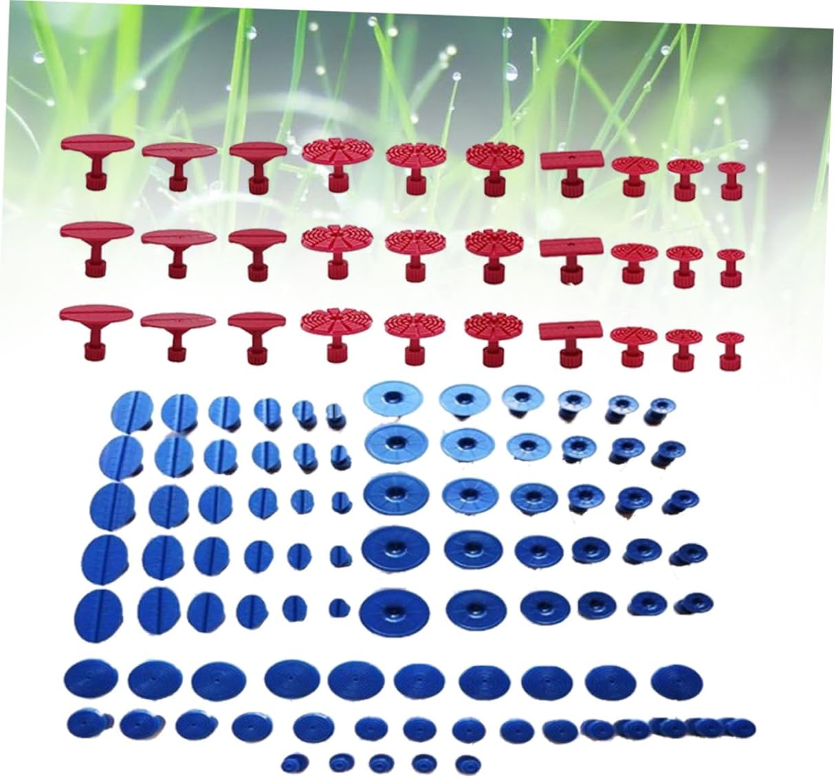 SUPVOX 120Pcs Car Body Repair Gasket Paintless Dent Removal Tools Durable and Ergonomic Auto Body Repair for Efficient Automobile Fixes