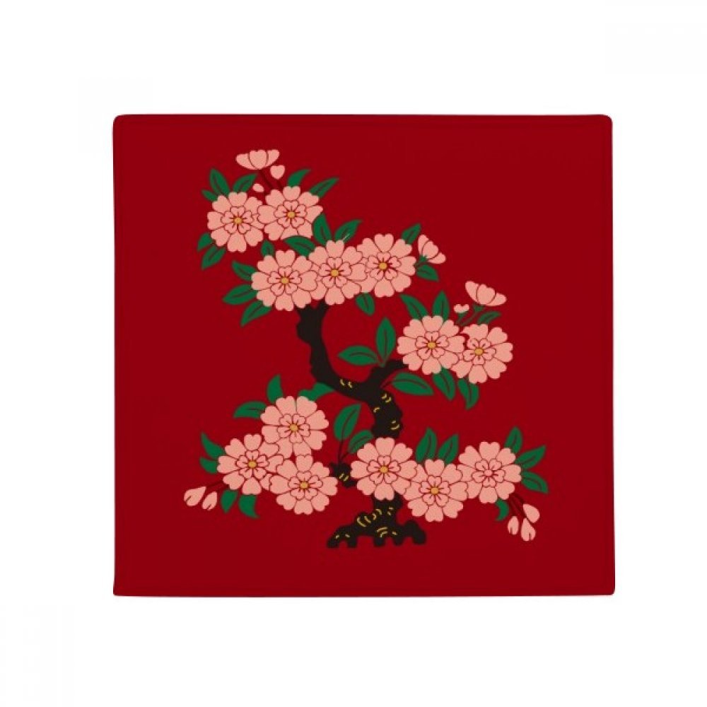 Tapis de sol fleur pour cuisine et entrée accueillante 80x80cm