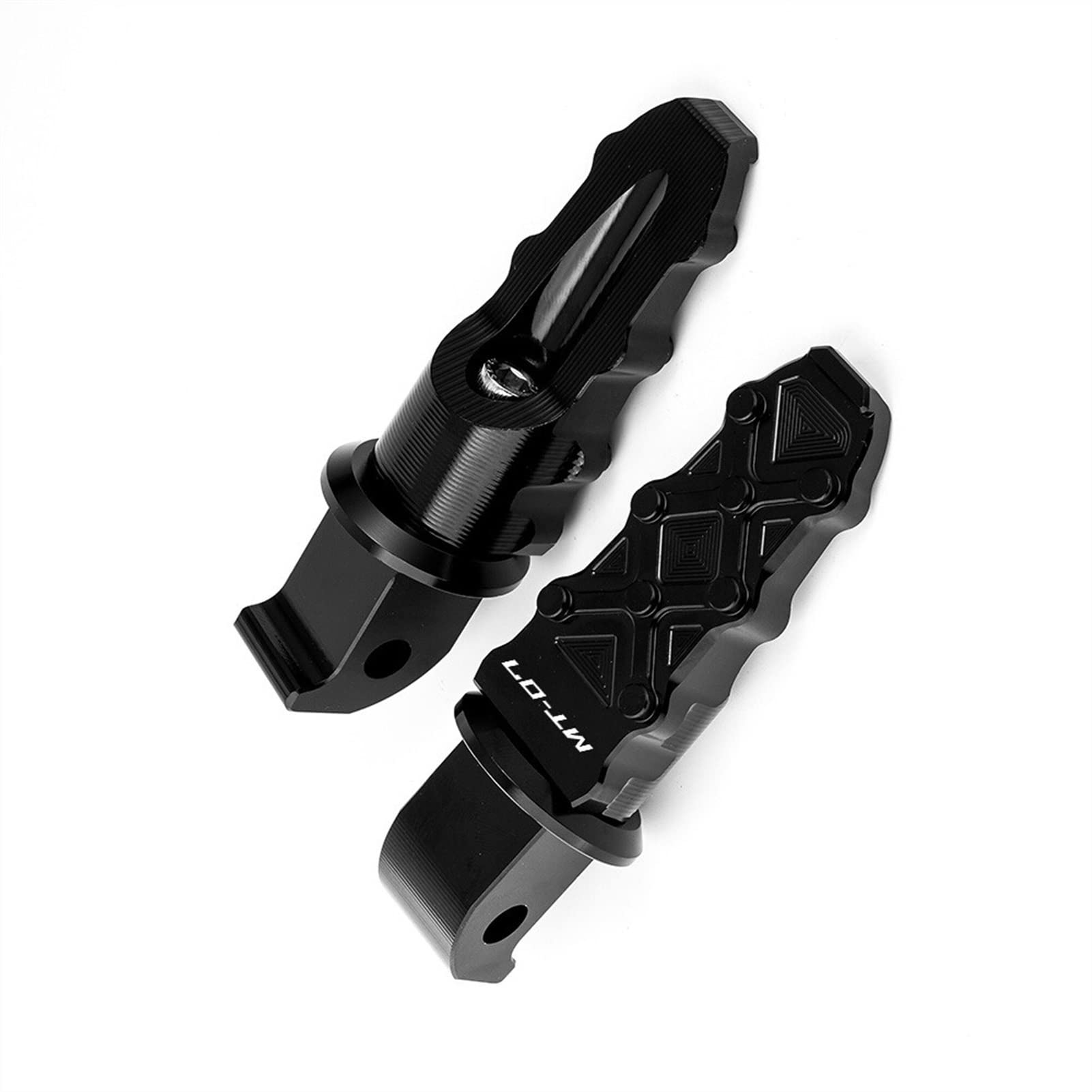 Repose-pieds MT-07 passager arrière moto CNC compatible 2014-2020