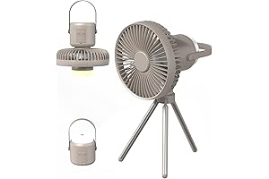 Illuminate and Cool Your Adventures: The Camping Lantern Fan for Endless Expeditionary Comfort