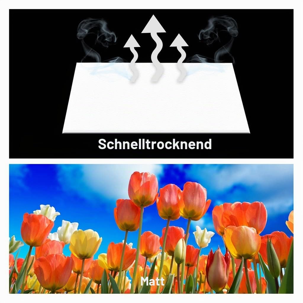 Thick A3 Plus A3+ 13x19 doppelseitig matt – Fotopapier 260 g/m², 60 Blatt, Tintenstrahlpapier, bedruckbar für Menüs, Kalender, Tintenstrahldrucker.