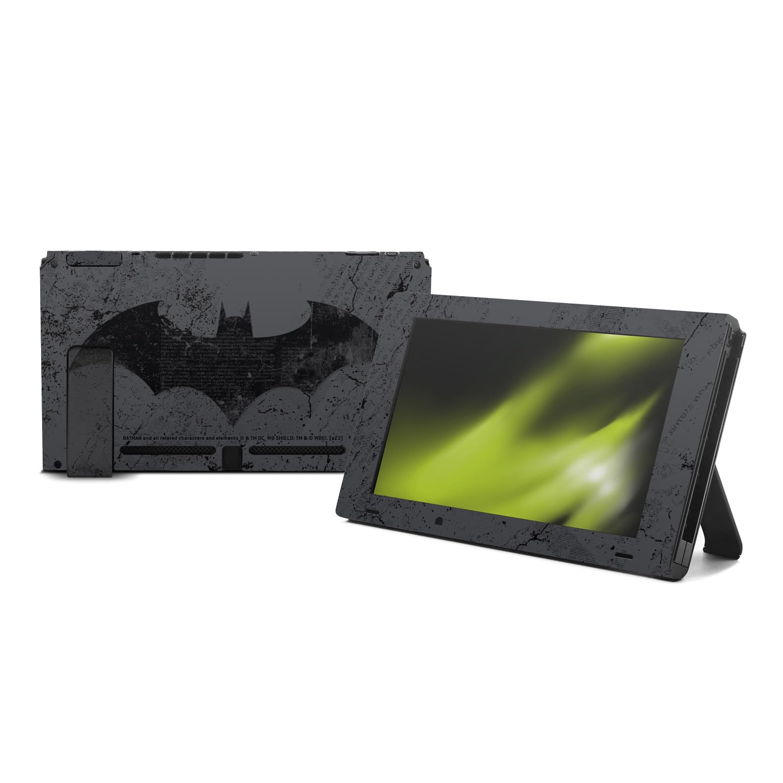 Head Case Designs Licenza Ufficiale Batman DC Comics Hush Loghi E Fumetti Vinile Sticker Gaming Pelle Adesivo Compatibile con Nintendo Switch Console & Dock & Joy-con Controller Bundle
