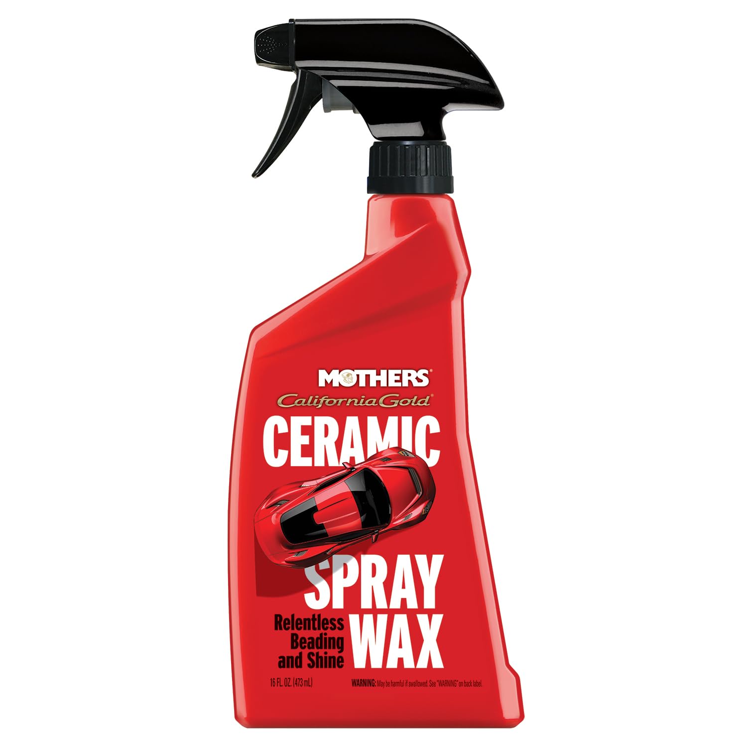 Mothers California Gold Ceramic Spray Wax, 16 oz. | Lasting Beading and Shine, Easy-to-Use, Ultra-Durable Ceramic Protection (05766)