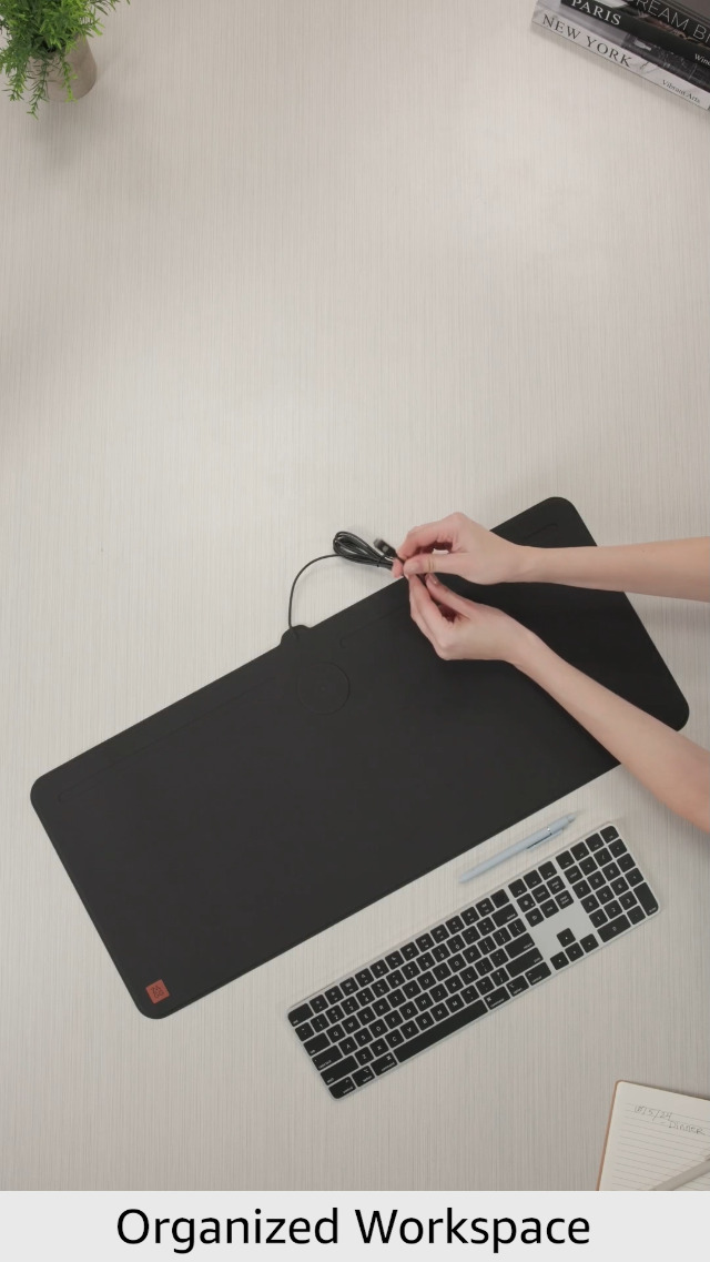 Amazon.com : ZAGG Mouse Pad Desk Mat with Wireless Charging for