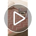 Image of Peepul Tree Handcrafted Monochrome Carpet Black & Beige | Natural Fibre Wool & Jute Rug 3x5 Ft | Geometric Print Area Rug for Home Decor & Gifting | Bedside Runners & Floor Rug| 91Cm x 152Cm