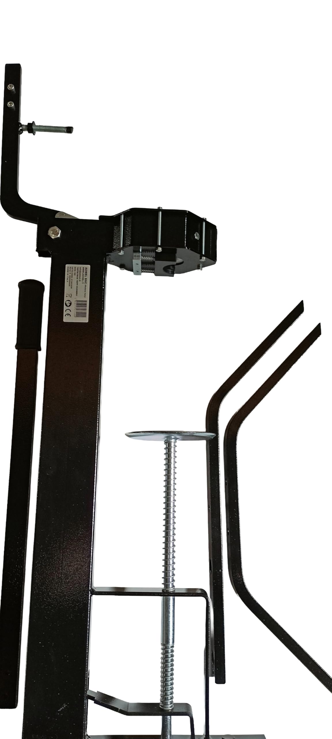 Tappatrice a Colonna Professionale 2-in-1 per Tappi a Fungo e Raso - Tappabottiglie Manuale Regolabile in Ferro per Bottiglie di Vino e Spumante