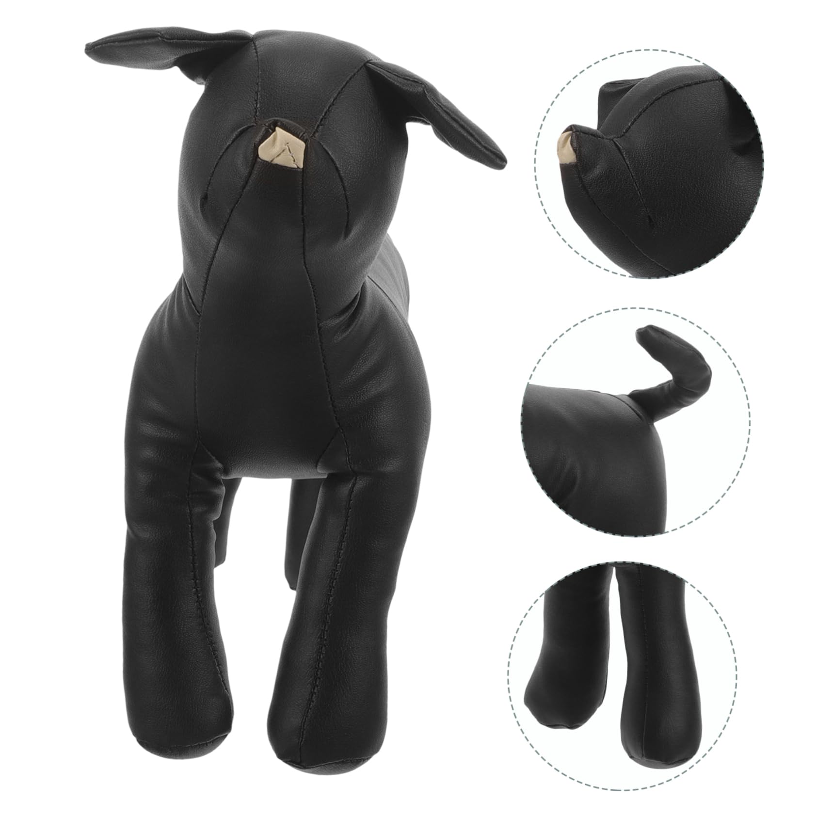 Manichino Per Cani Pu Flessibile Espositore Elegante Per Abbigliamento Da Animale Per Negozio Di Animali Domestici e Toelettatura Superficie Liscia e Facile Da Pulire