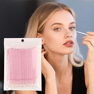 100 cepillos aplicadores de cristal con purpu...