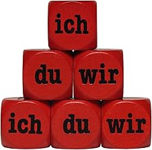 toys-for-all Ich Du Wir Würfel aus Holz, Holzwürfel 30 mm - 1 Stück