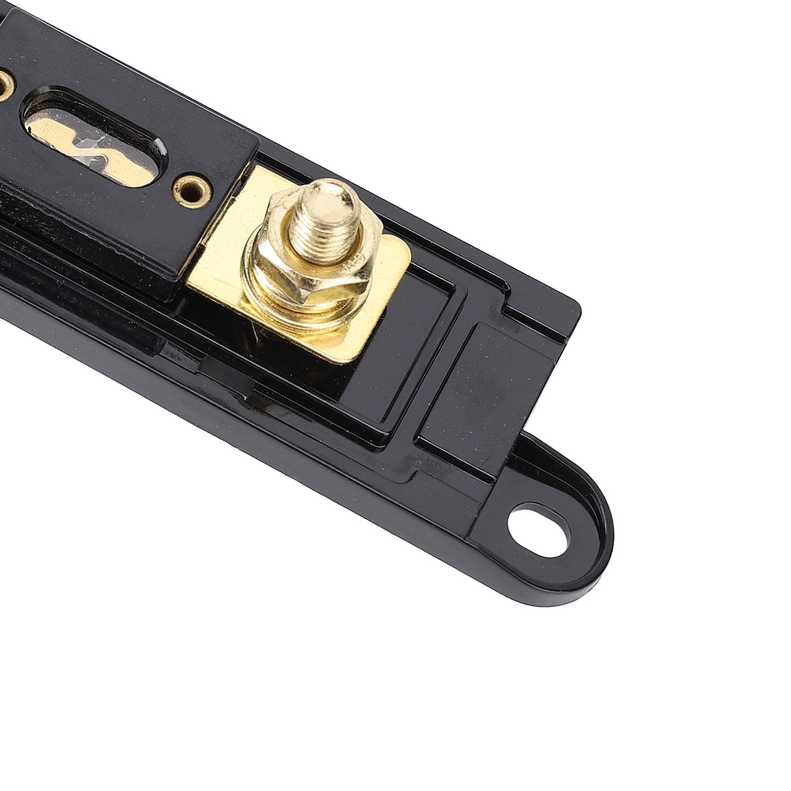 RiToEasysports Kabel Akumulatora 4AWG 20 Stóp Aluminiowy Przewód Zasilający Pokryty miedzią ze skrzynką Bezpieczników 150 A do Samochodów Osobowych Przyczep Kempingowych Oświetlenie Wewnętrzne Wieże