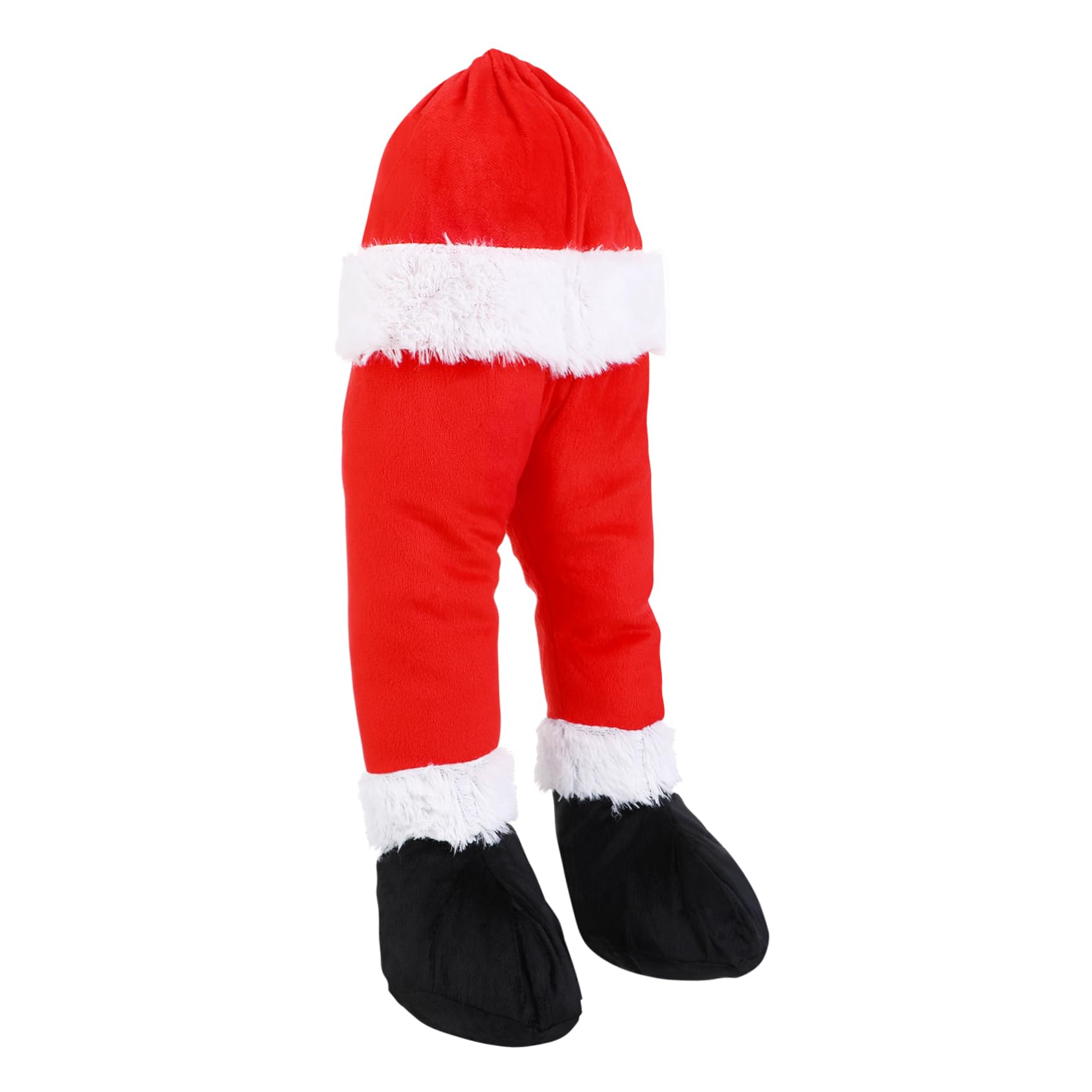 Jambe de Noël rouge OUNONA pour décorer le sapin et amuser les enfants dans le salon