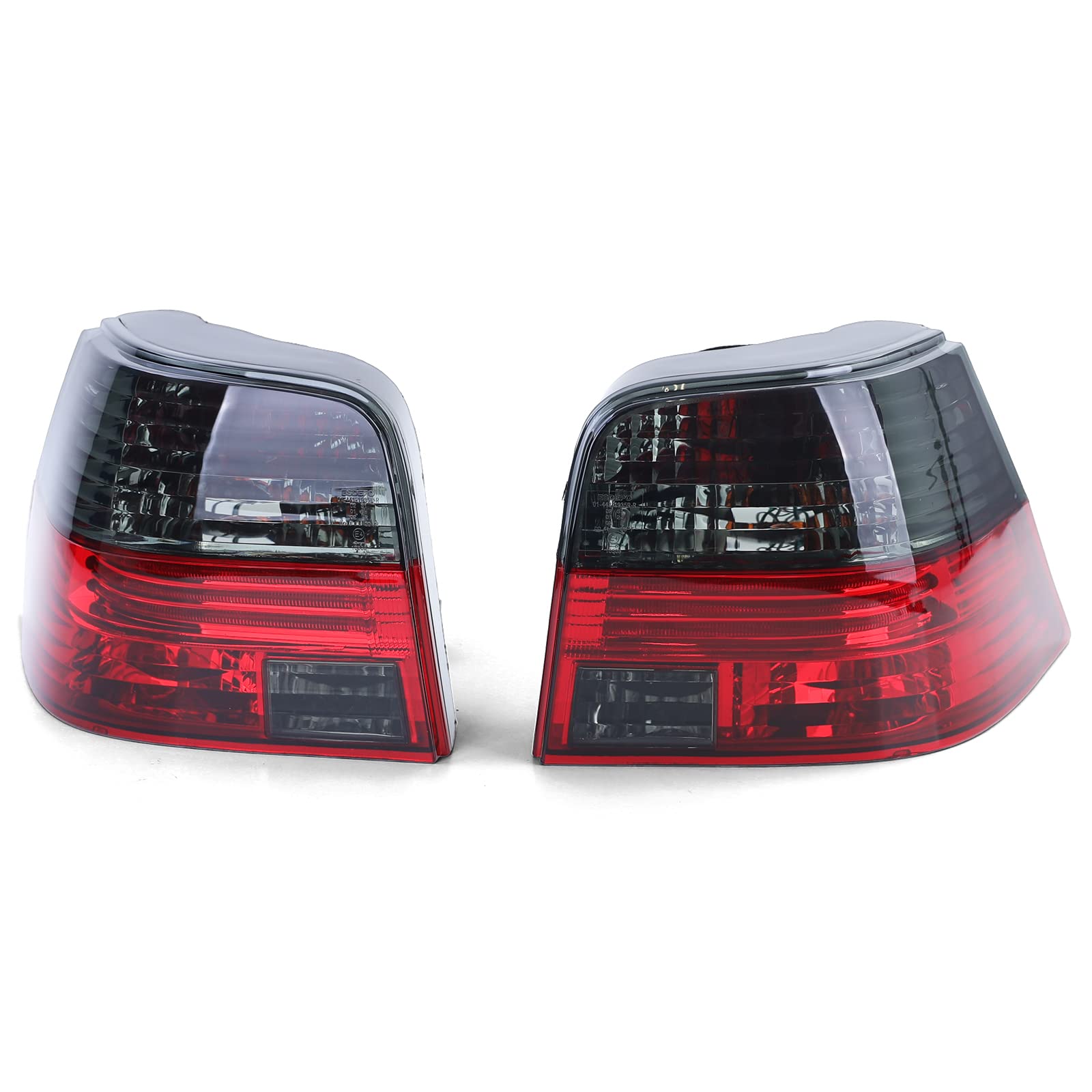 Carparts-Online 12987 Klarglas Celis Rückleuchten rot schwarz