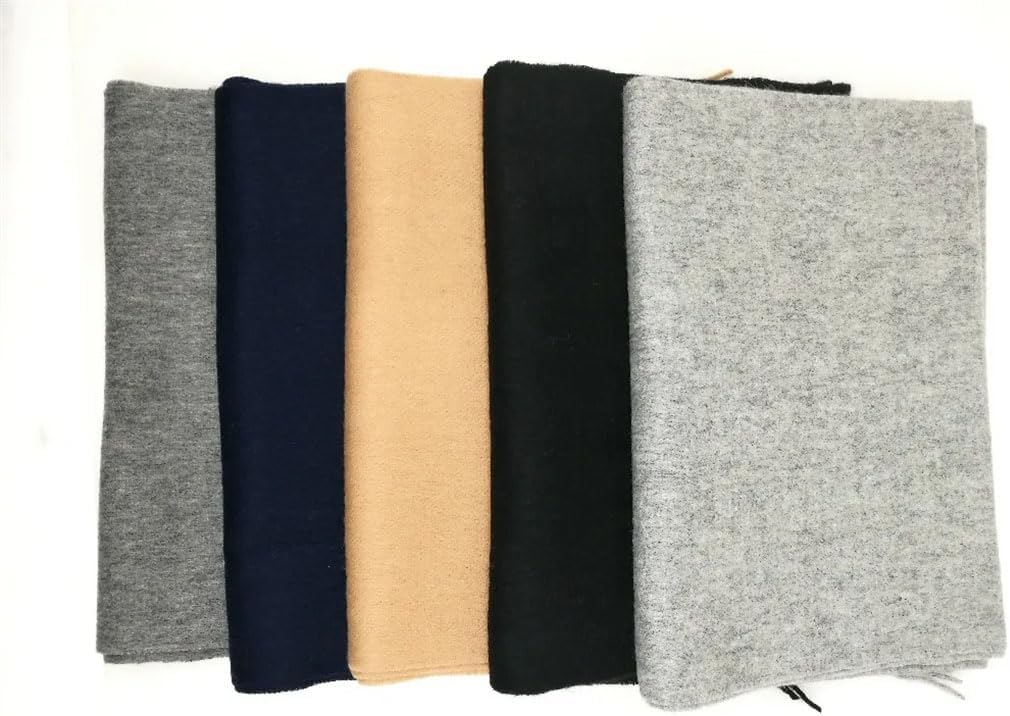 Scarf Women Men Warm Solid Tassel Male And Female Scarves