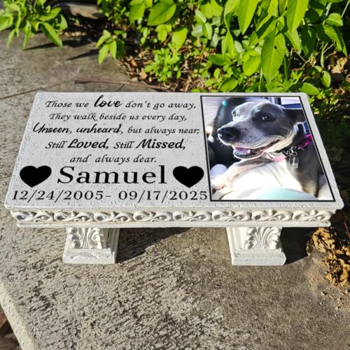 Chambtalie Personalized Memorial Bench for Pet (A) image