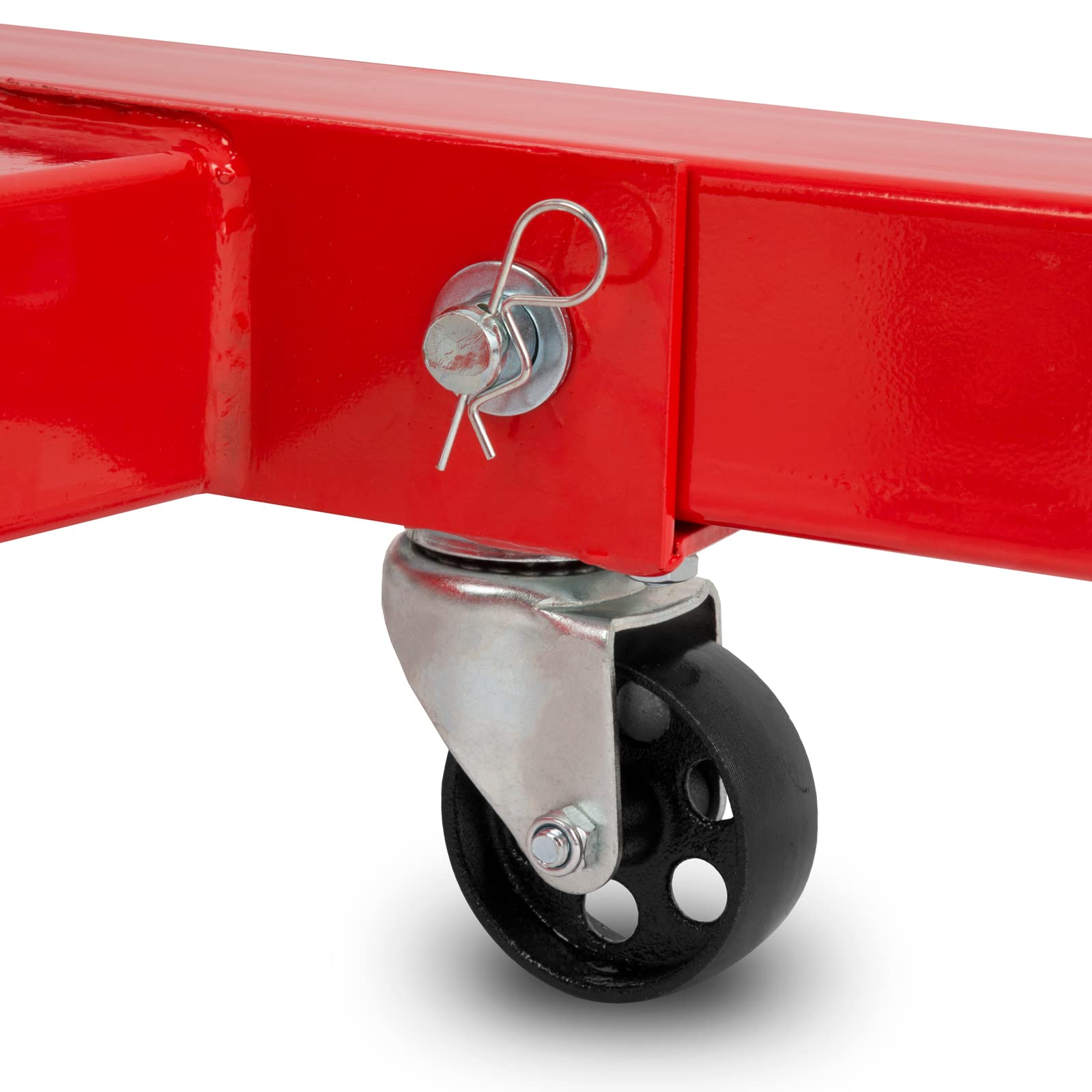 EBERTH Grue d’Atelier Chèvre de Levage d'une Puissance Maximale de 2000kg, Grue Hydraulique pour l'atelier avec Flèche de Grue Réglable en 4 Positions 1050-1590mm, Pliable, 6 Roues Pivotantes