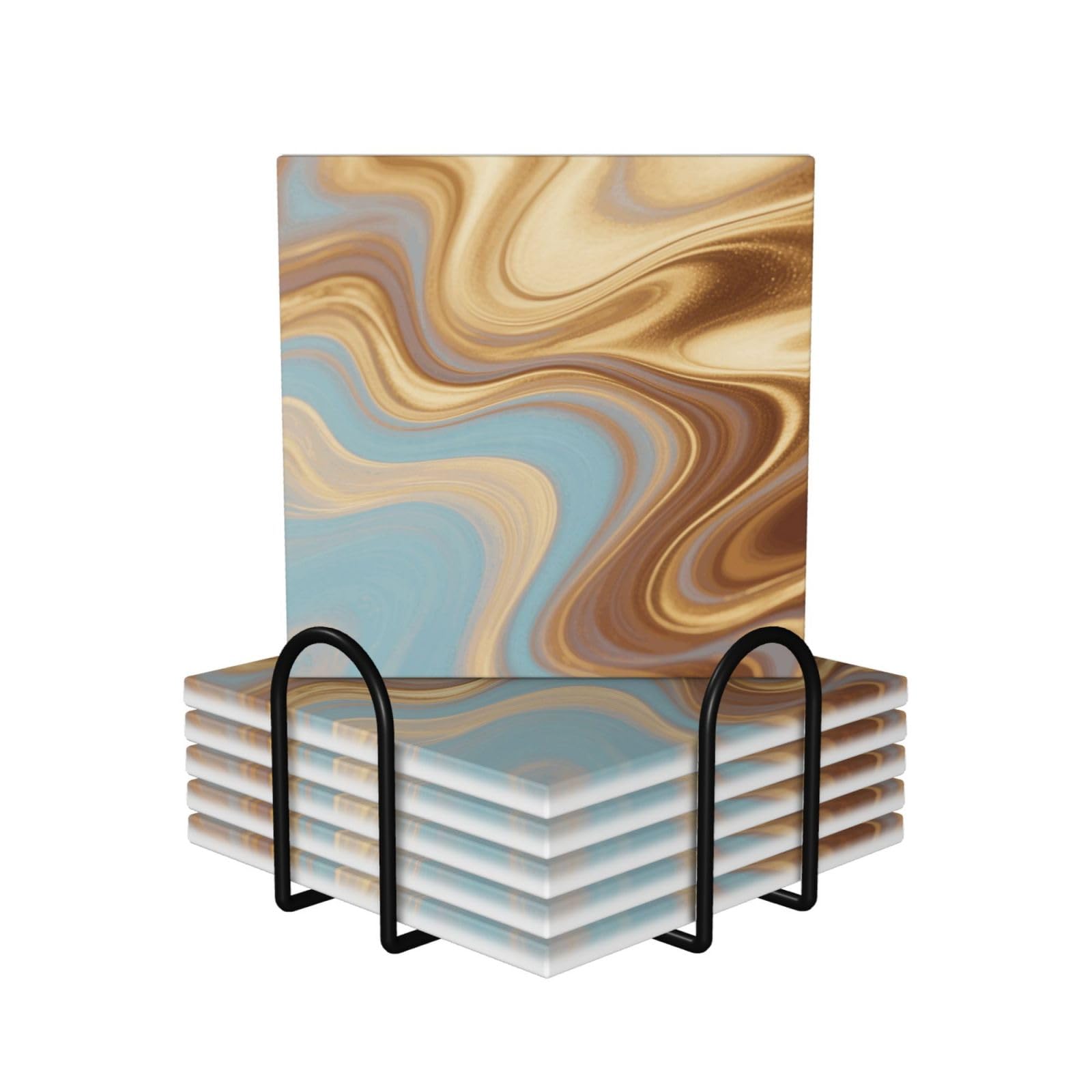 Dessous de verre en céramique idée cadeau idéale crémaillère