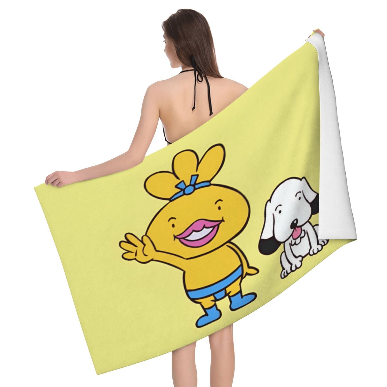 Amazon｜おでんくん バスタオル タオル 柔らかい 厚手 ふわふわ 速乾