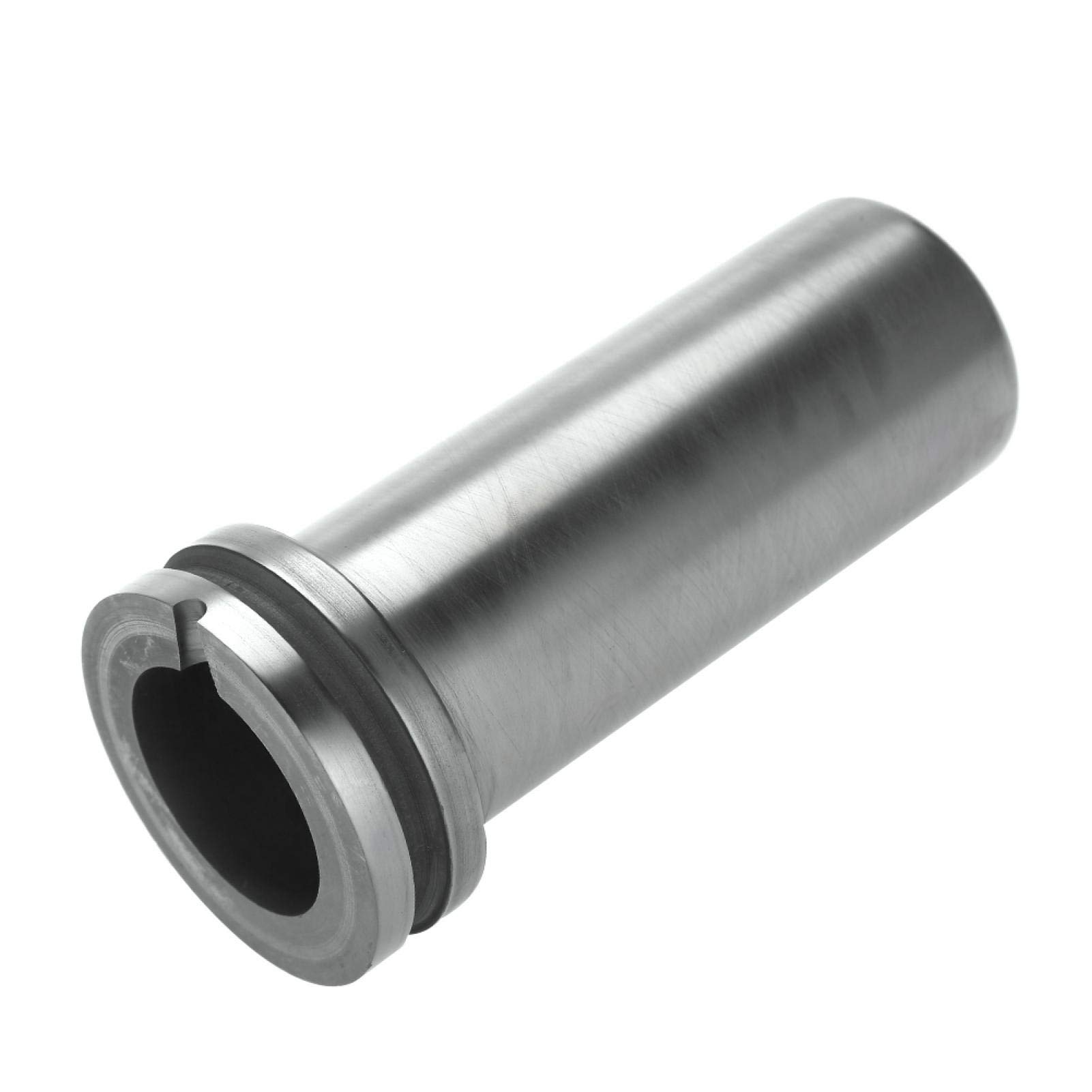 Crisol de grafito fundido, horno de chatarra Molde de fundición Crisol de grafito fundido Grafito para aleaciones para platino para metales preciosos para fundir oro(2kg)