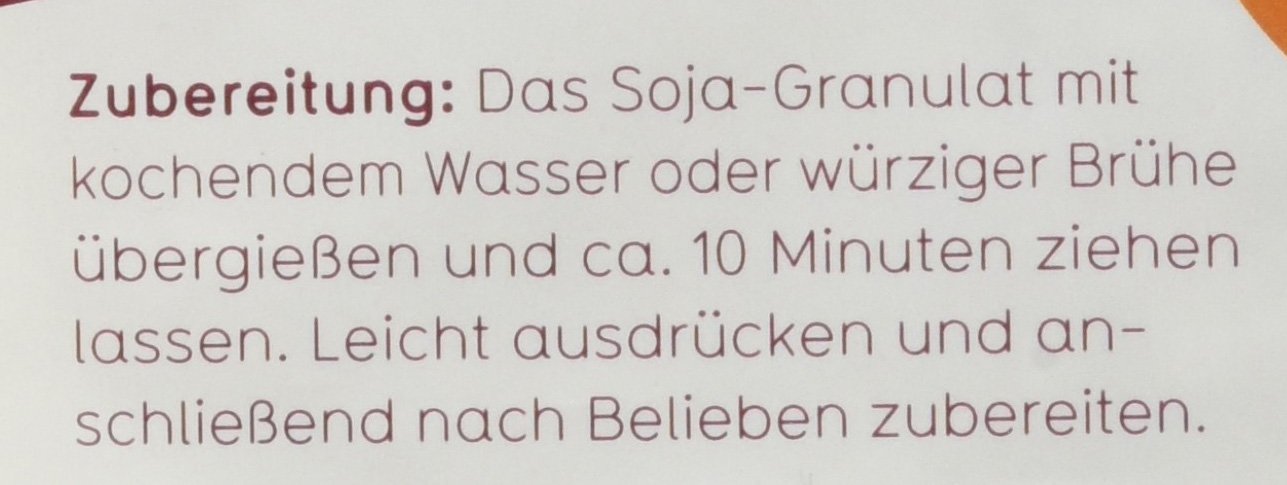 Veganz Soja-Granulat, 5er Pack (5 x 500 g)