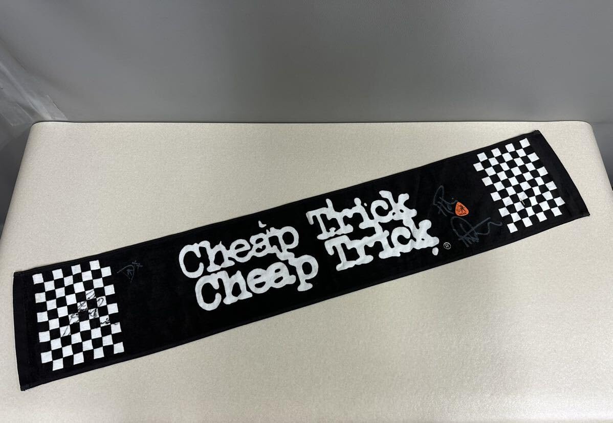 Amazon | Cheap Trick チープ トリック サイン入り タオル