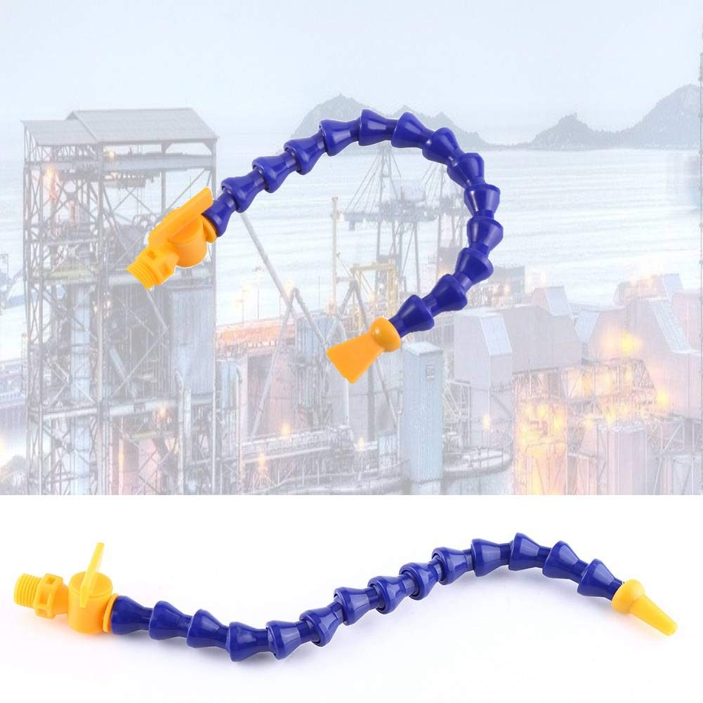 12 piezas de manguera de tubo de refrigerante de aceite de agua flexible de plástico, máquina CNC de torno de nariz plana redonda, para máquina CNC, tubo de enfriamiento de fresado de torno
