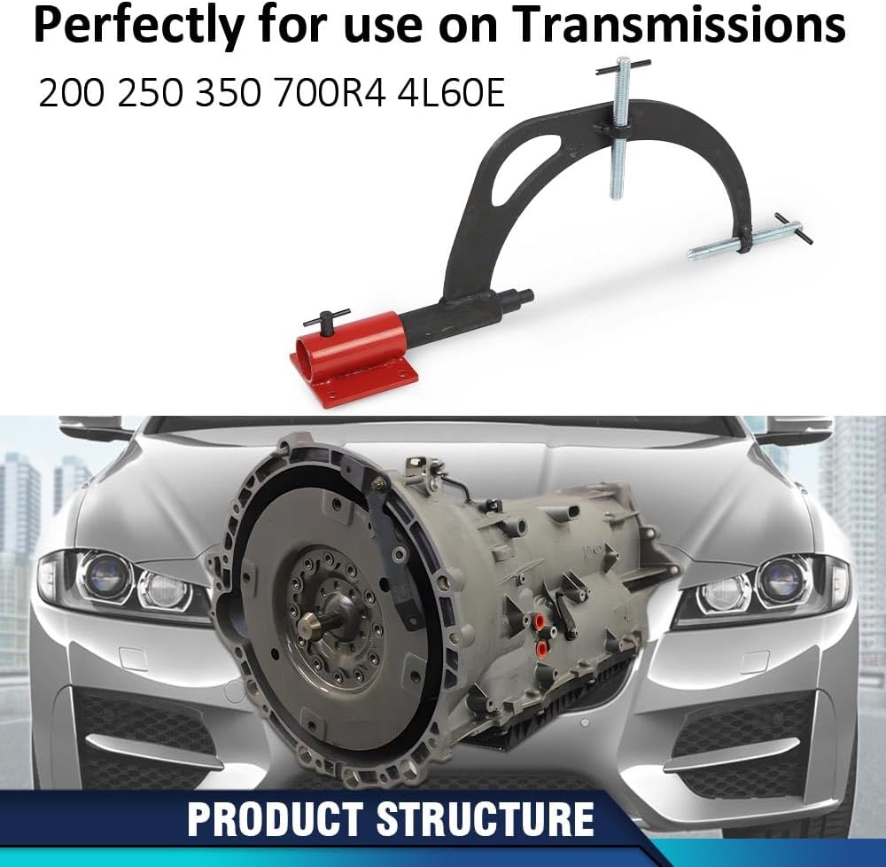 PIT66 J-8763-B Transmission Holding Fixture Tool with Base Fits Transmissions 180C,200,200C,200-4R,250,250-C,350,350-C,375,400,425,475,700-R4,4L60E,4L80E