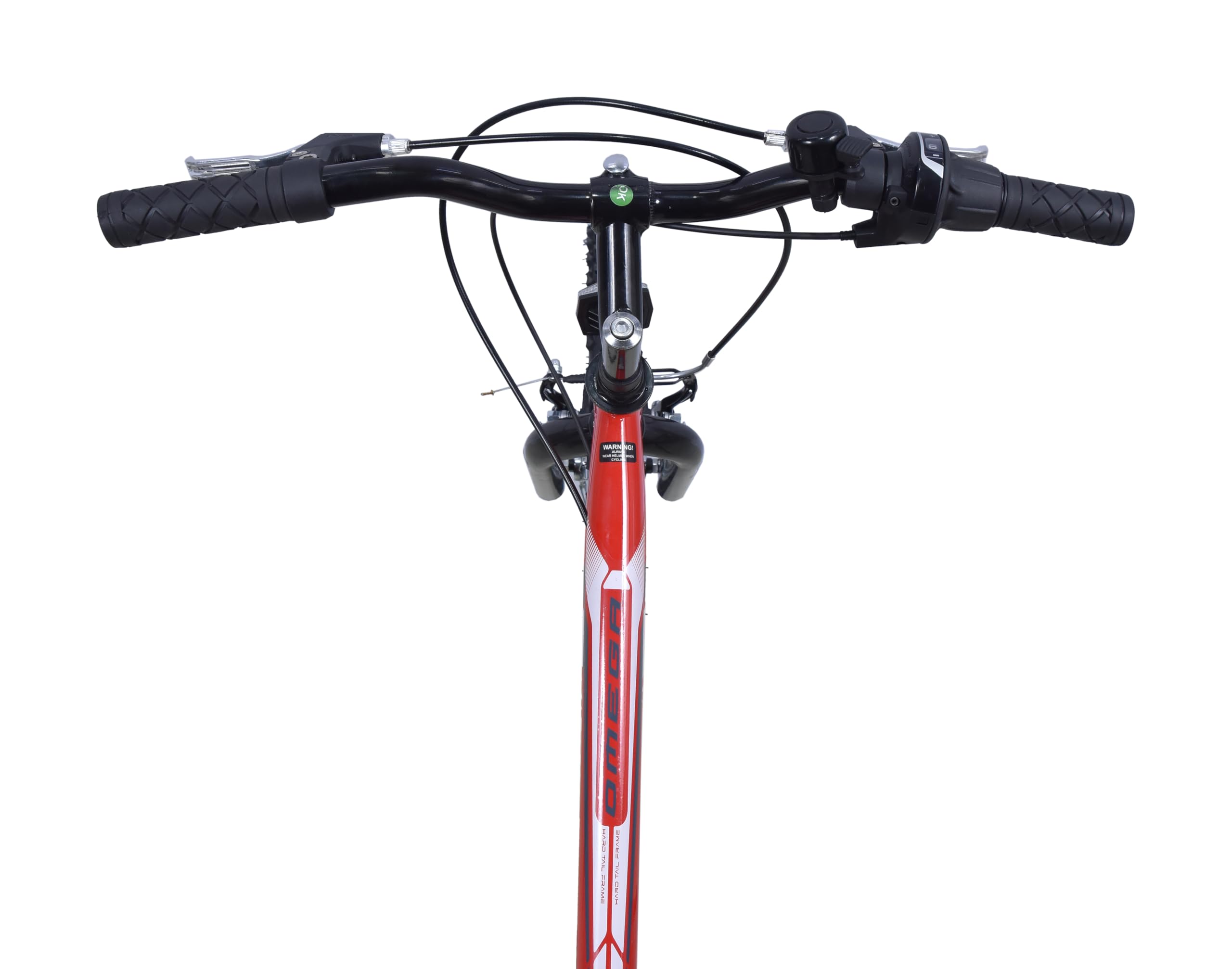 Wildtrak - Omega, bicicleta infantil de acero con ruedas de 20", seis velocidades - Roja