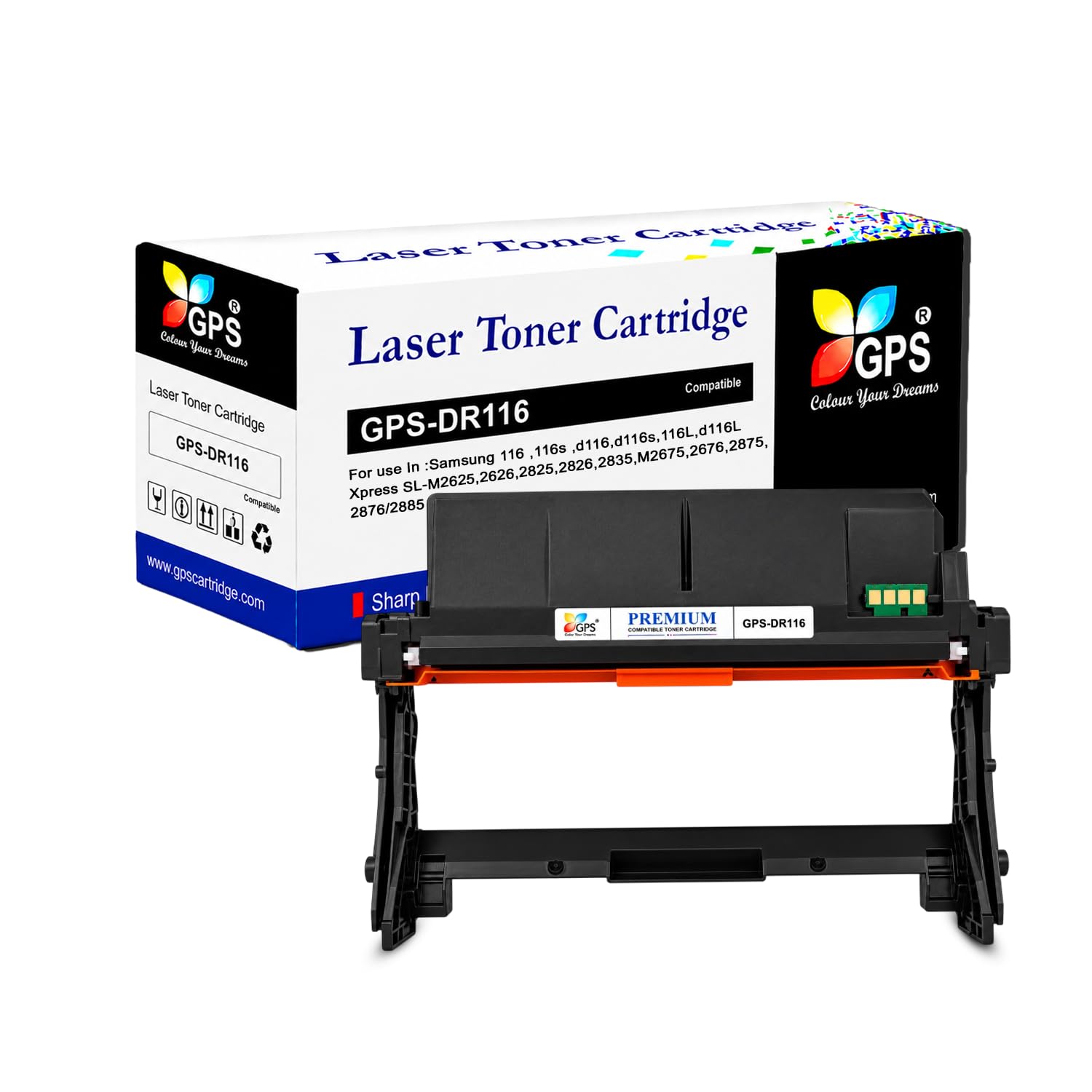 GPS Colour Your Dreams R116 Drum Unit for Samsung 116 / 116s / d116 / d116s/ 116L / d116L Xpress SL-M2625/2626/2825/2826/2835/M2675/2676/2875/2876/2885-image-47