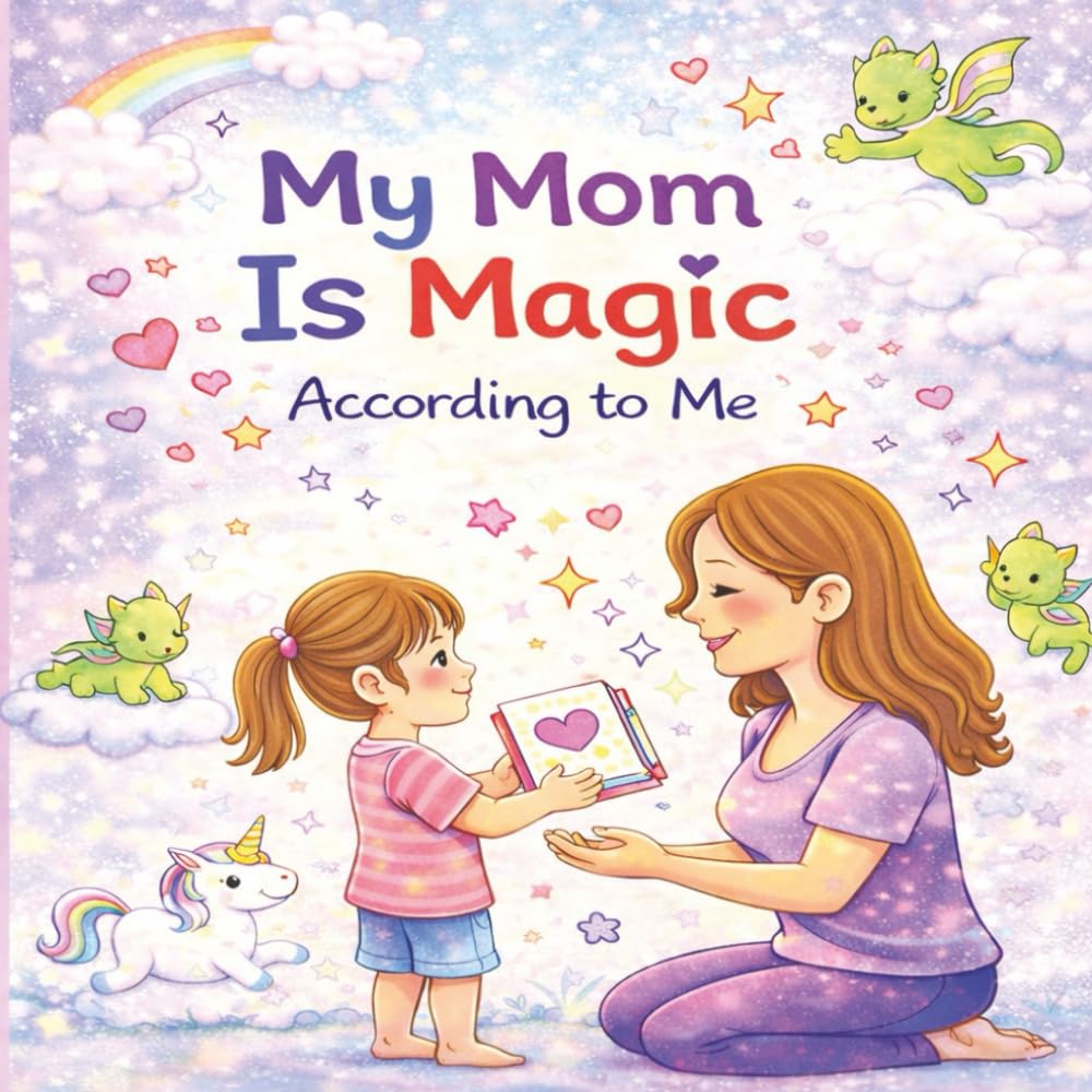 My Mom Is Magic — According to Me: A Fill-In, Draw, and Coloring Gift Book for Mom – Ages 5 to 8