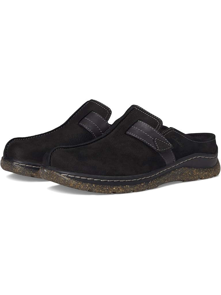 Black Clarks Orlene Clogs