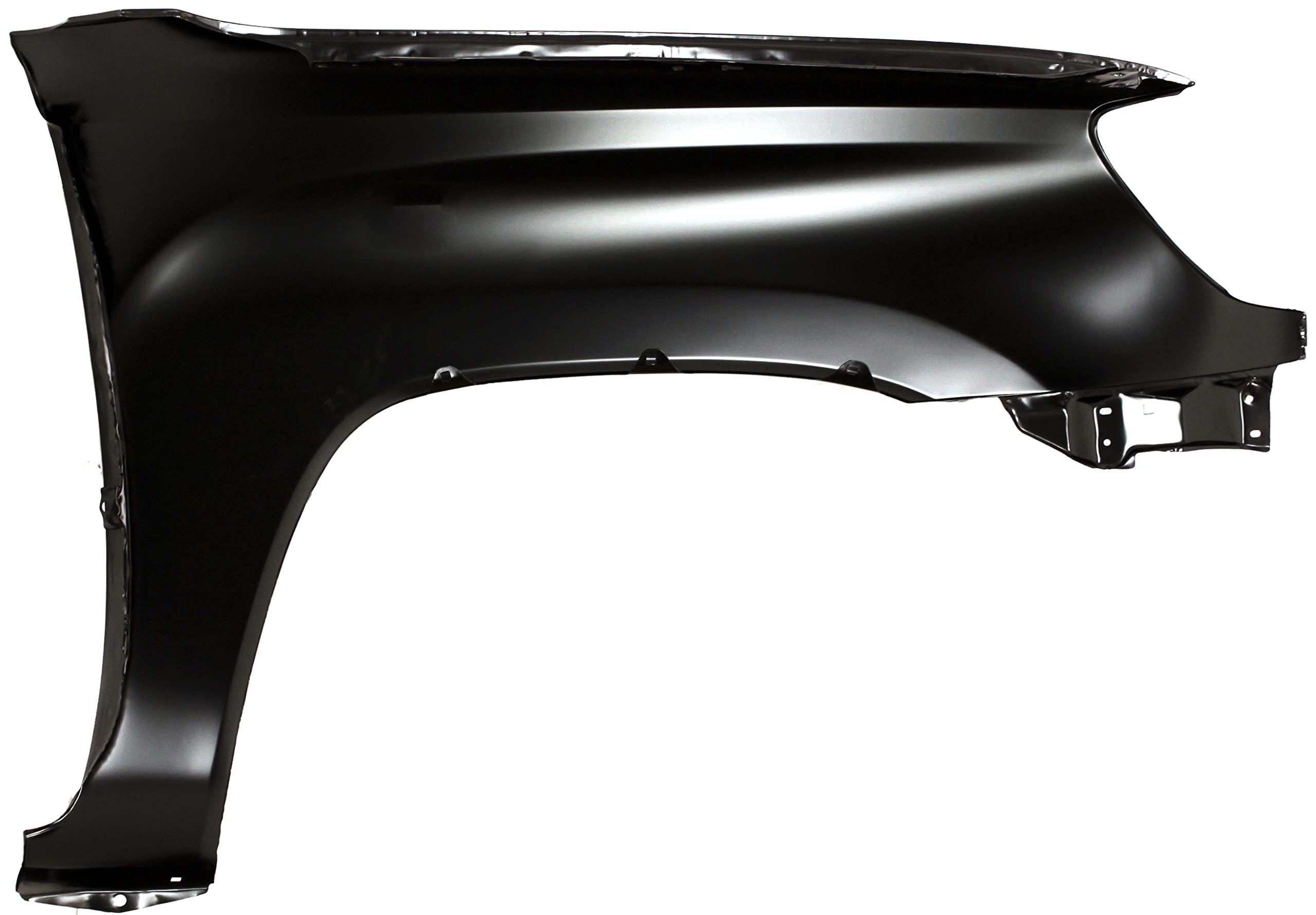 Juego De Guardabarros Interiores Delanteros Para Toyota Tacoma 2005-2011 4x2 – Lado Conductor Y Pasajero, De Plástico Negro