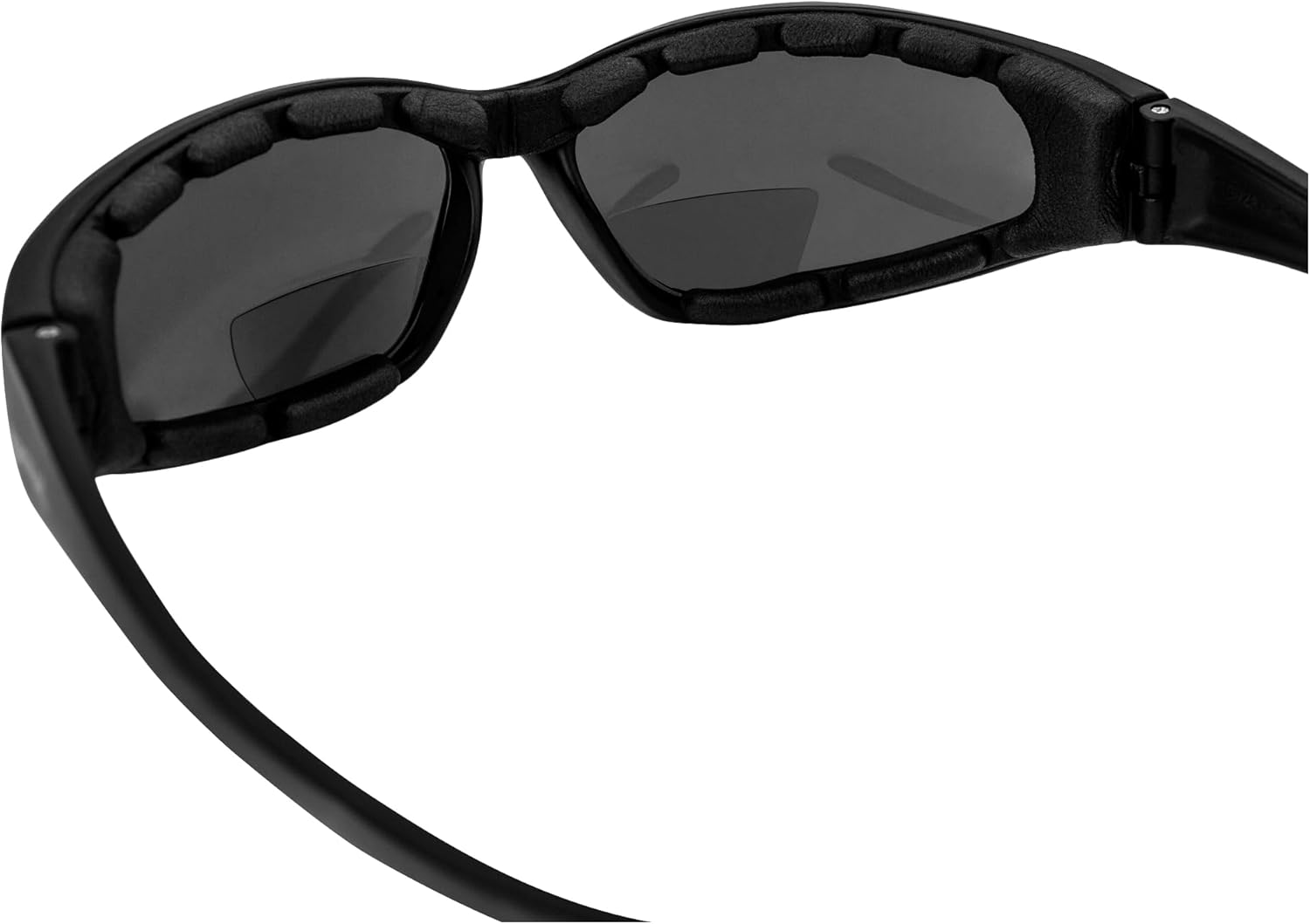 2 Pairs - 2.0 Bifocal Global Vision Eyewear Hercules Anti-fog Safety Glasses with EVA Foam (1 Clear, 1 Smoke)