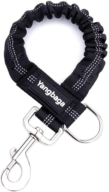 Yangbaga Dogs Shock Absorber, Elastic Buffer Extension leash with Bungee Shock for Pet, Prevent Injury on Arm and Shoulder & Absorb the Pull by Dogs, Great for Bicycle, Running, Walking etc.