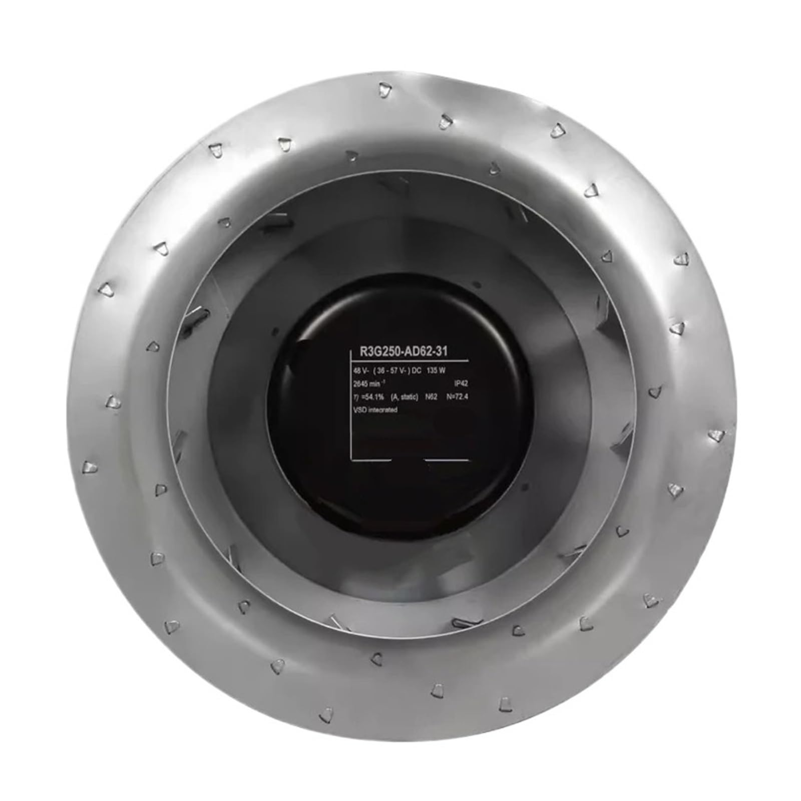 MBPAIHOP R3G250-AD62-31 DC 48V(36-57V) 135W cooling fan
