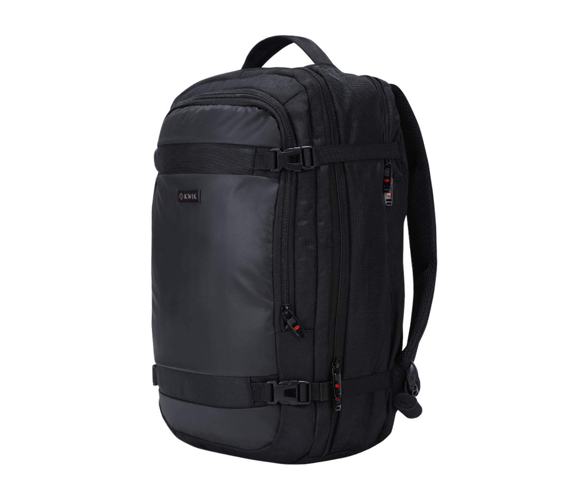 Kwik Pulse 15.6" Laptop Backpack for Unisex - (Black) (B082R3HVJ2) Amazon Price History, Amazon Price Tracker
