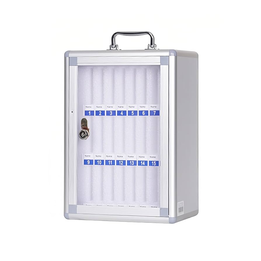 Amazon.co.jp: QD-SGMP スマホ収納ボックス 壁掛け アルミニウム