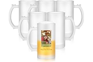 Mifoci Sublimation Beer Mugs: Unveil Your Inner Artistry!